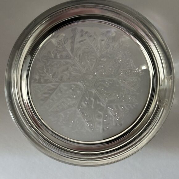 VINTAGE AVON Cristal 24% Lead Crystal Paperweight 3.5 France Clear Clean - Picture 8 of 10